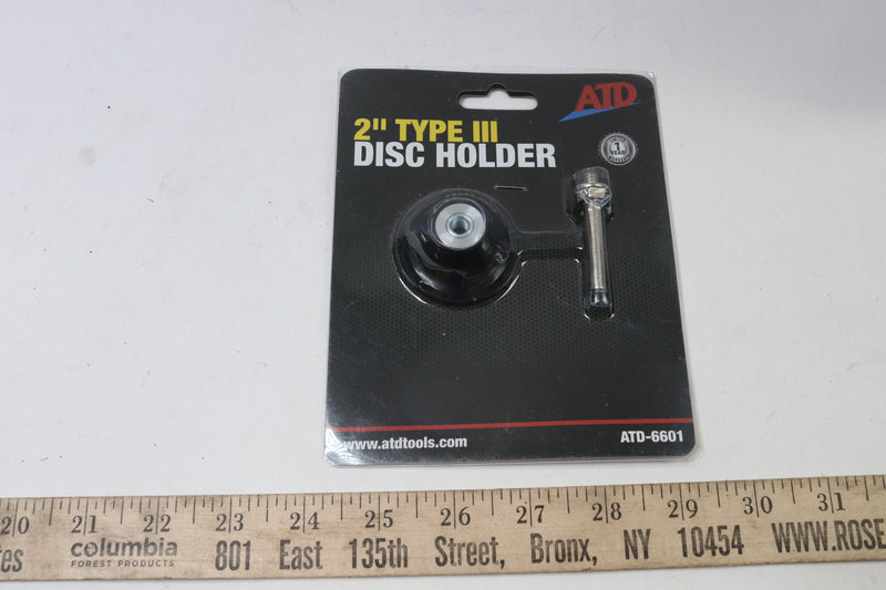 ATD Type lll Disc Holder 2" ATD-6601