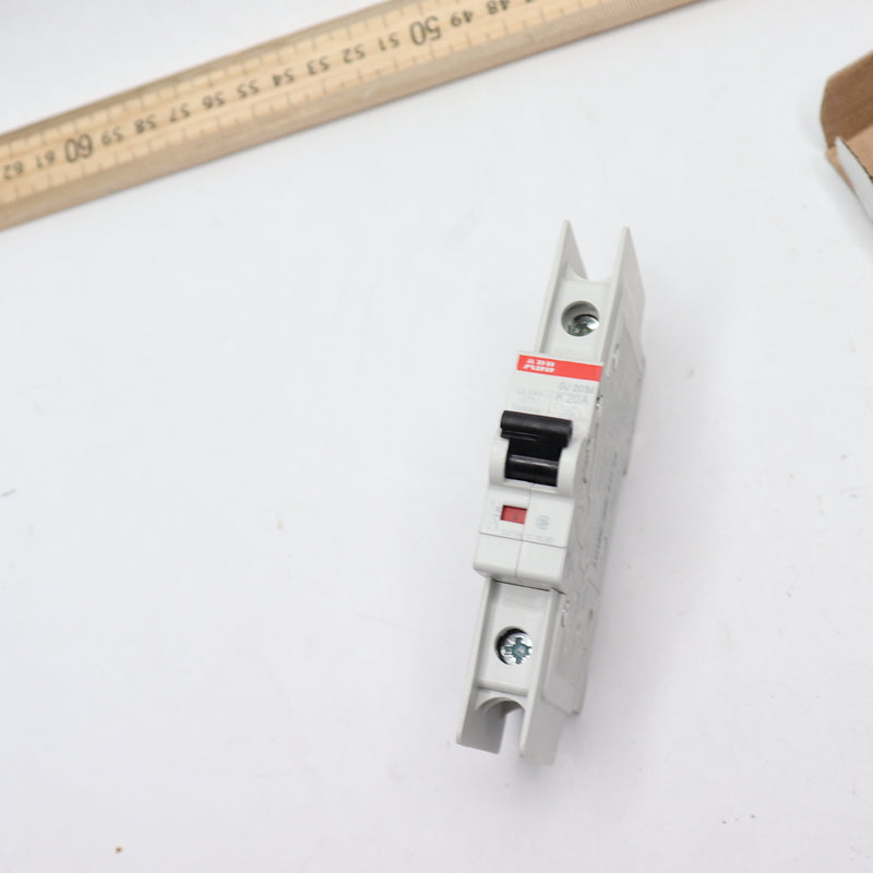 ABB 20A Single Pole Din Rail Miniature Circuit Breaker 2CDS 271337 R0487