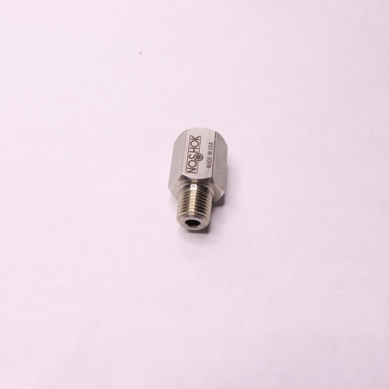 Noshok Sintered Pressure Snubber With Grade C Disc Stainless Steel 1/4" NPT