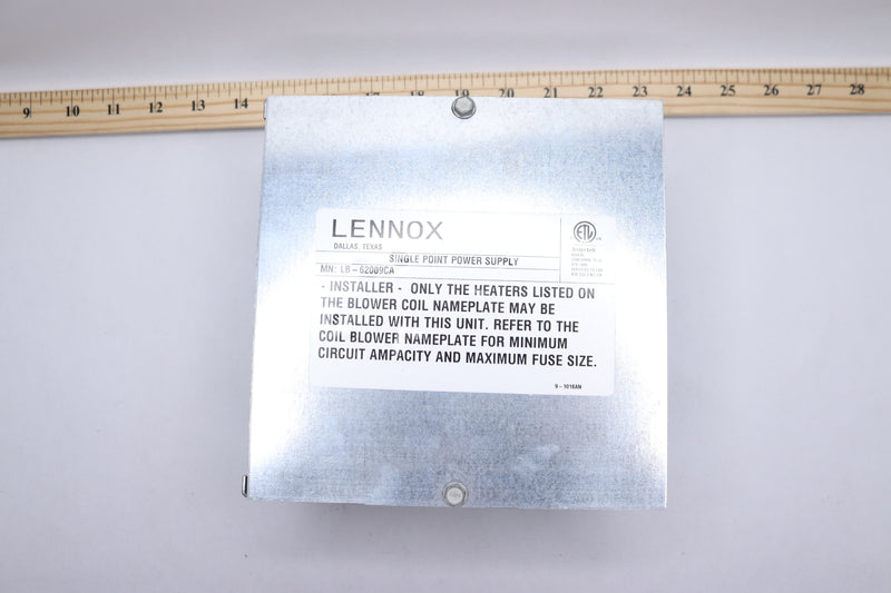 Lennox Power Supply Kit Single Point 3-Pole 600V LB-62009CA