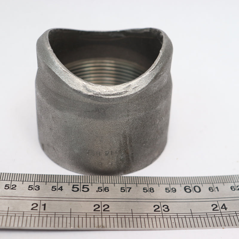 Merit Welded Outlet Fitting Forged Carbon Steel Class 300 Threadolet 2" x 2-1/2"
