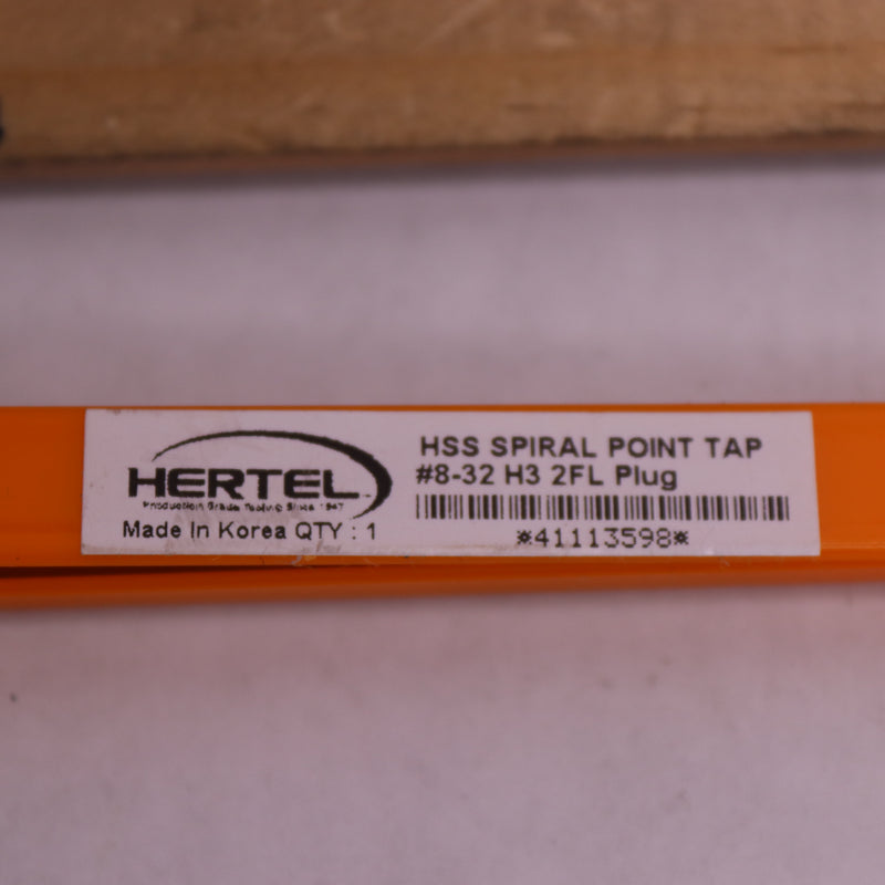 Hertel Spiral Point Tap 2 Flutes