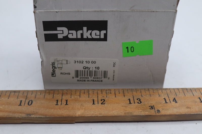 (10-Pk) Parker Union Elbow 10mm 31021000