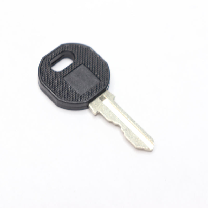Replacement Lock Key Pre Cut Silver With Black Grip EK333