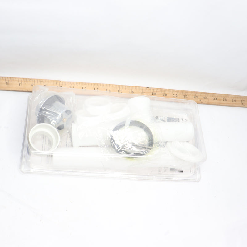 Everbilt Poly Pipe Bath Waste and Overflow Drain White SH-7100-P-01-03-1 213977