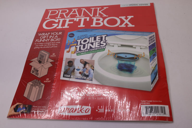 Prank-O Toilet Tunes Gift Box 11.25" x 9" x 3.25" PP401053