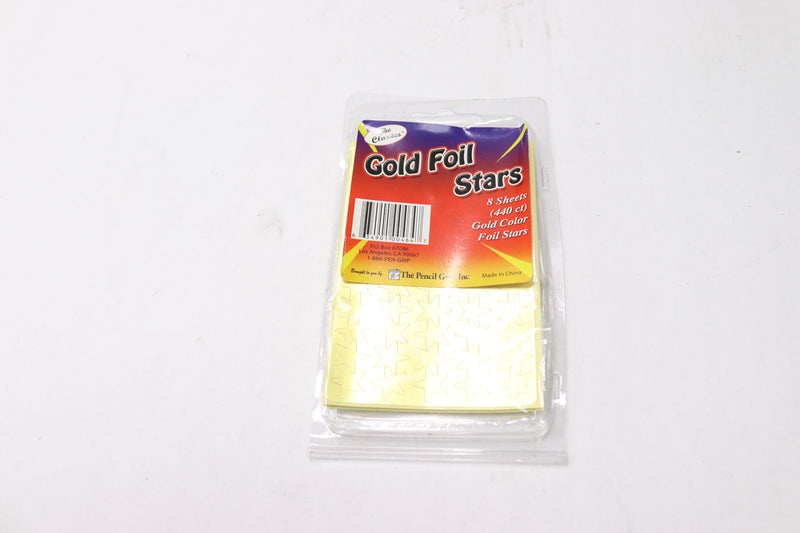 (440-Pk) The Pencil Grip Foil Star Stickers TPG-46-4