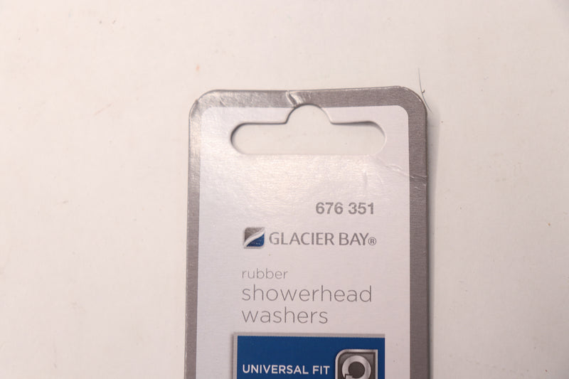 (2-Pk) Glacier Bay Showerhead Washers Black 1/2" 3075-561