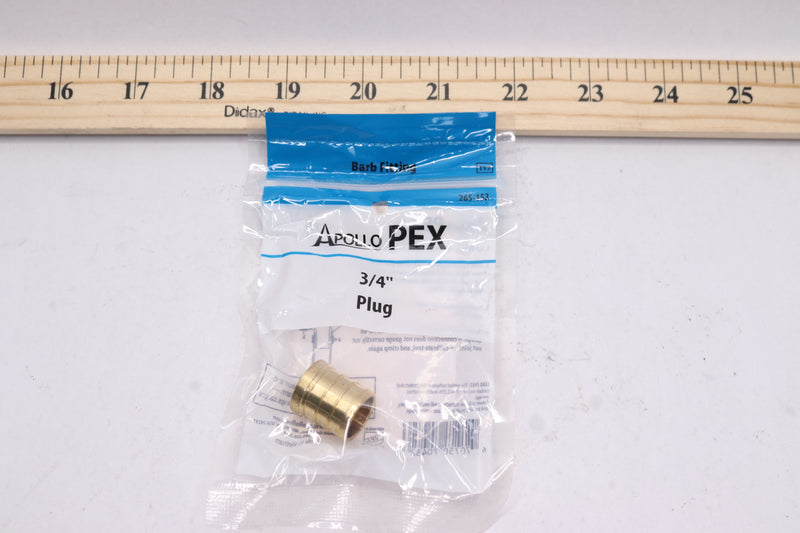 Apollo Pex Crimp Test Plug Brass 3/4" APXP34