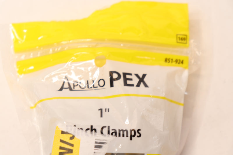 (10-Pk) Apollo Pex Pinch Clamp Rings Stainless Steel 1" PXPC110PK