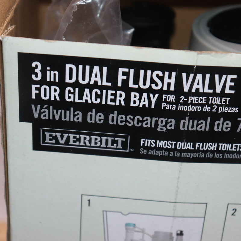 Everbilt Dual Flush Valve Plastic 3" 1005129161