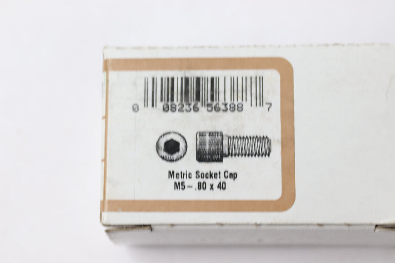 The Hillman Group 43103 Metric Socket Head Cap Screw M5-0.80 x 40 - 8 Pack