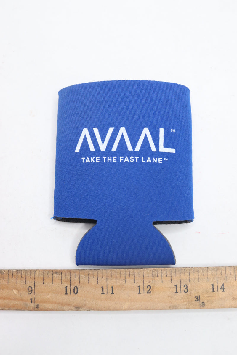 (200-Pk) Avaal Collapsible Faux Neoprene Can Cooler KZEPU-ROYAL BLUE