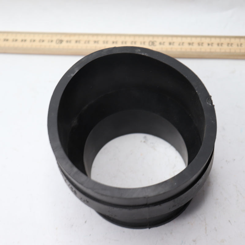 Fernco Mechanical Flexible Coupling PVC Black 4" x 3" 1056-43 - No Rings