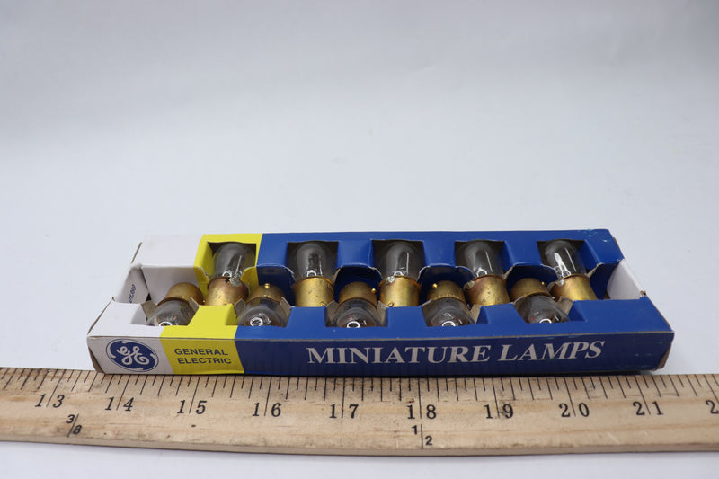 (50-Pk) GE Incandescent Miniature / Automotive Light Bulb 28 Volt 12824
