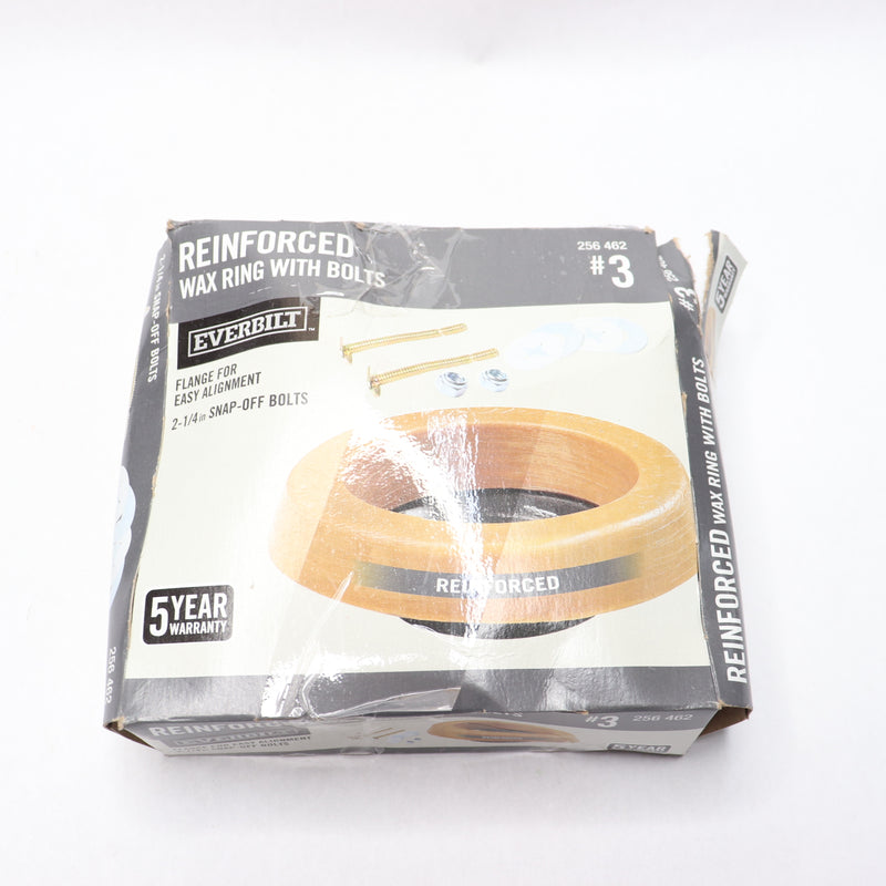 Everbilt Universal Toilet Wax Ring 004301-SP - Missing Hardware