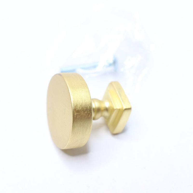 Liberty Cabinet Knob Brass Brushed Gold 1-1/4" P38488C-117-CP