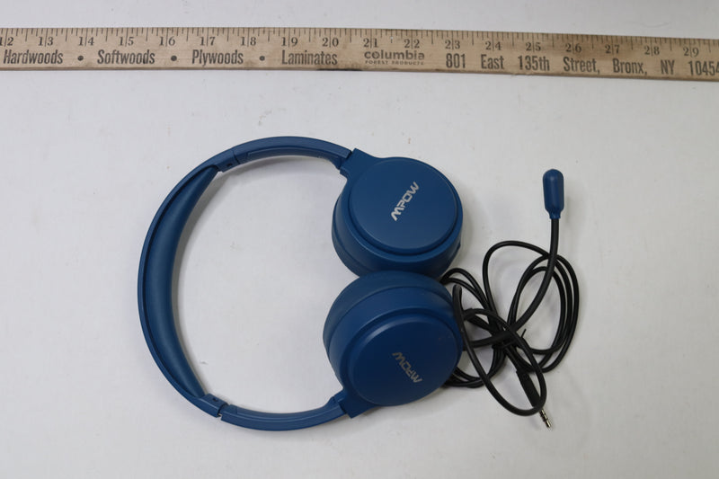 Mpow USB Headphone Blue fits PC / Laptop / Cell Phone