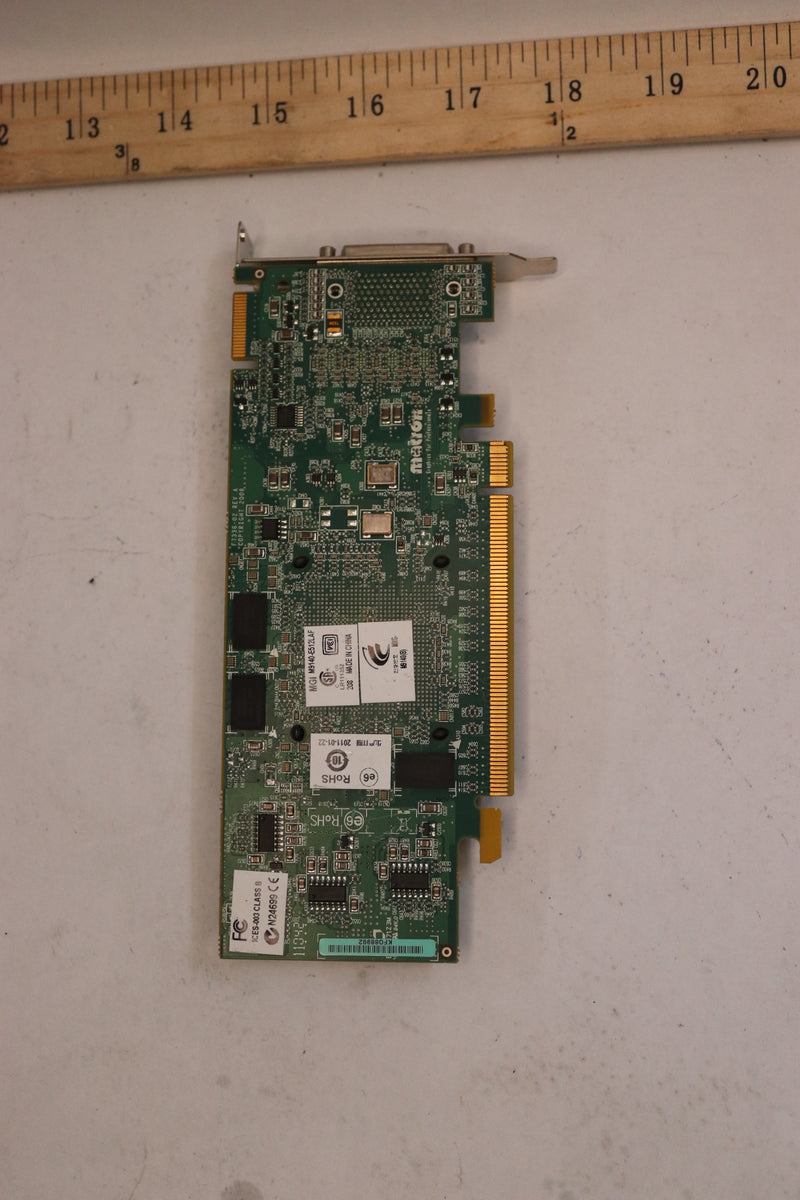 Matrox Low-Profile PCIe x16 Graphic Display Card M9140-E512LAF