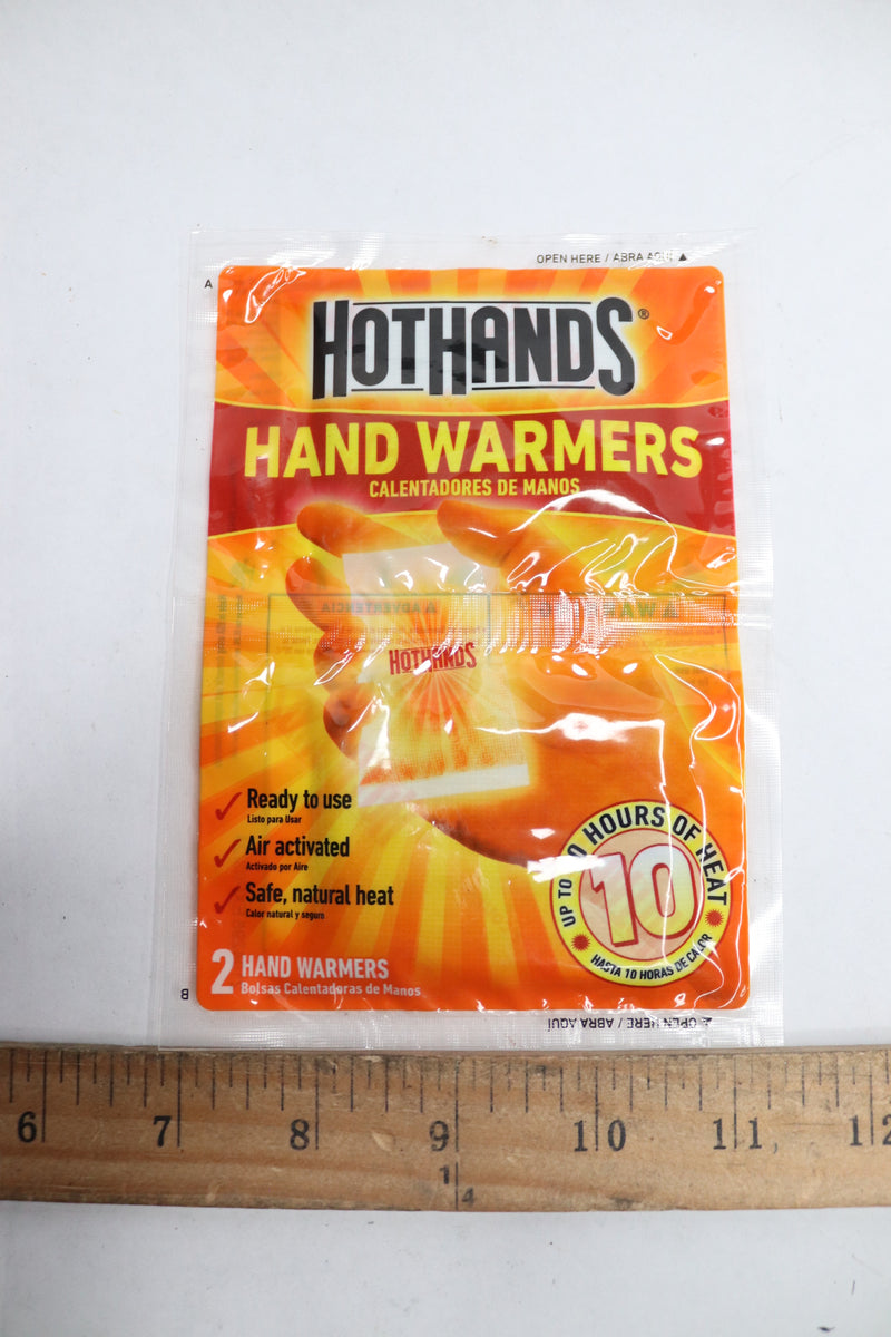 (2-Pk) HotHands Hand Warmers Long Lasting Safe Natural Odorless