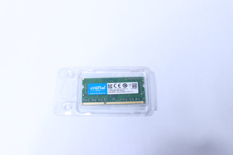 Crucial Pin Laptop RAM Sodimm Notebook Memory 2Gb CT25664BF160B