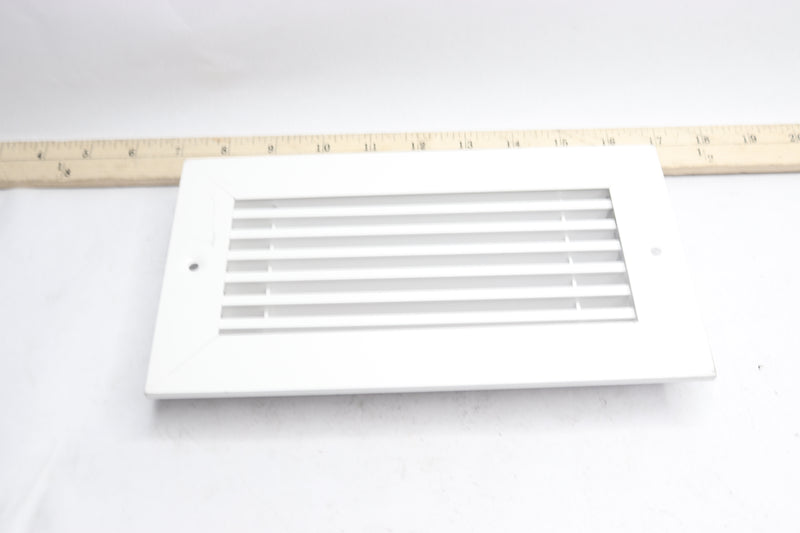 Hart Cooley Louvered Register Vent Duct Cover White - Slight Scratch as Pictured