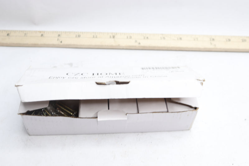 (9-Pk) CZC Home Diamond Drawer Pull Black 30mm