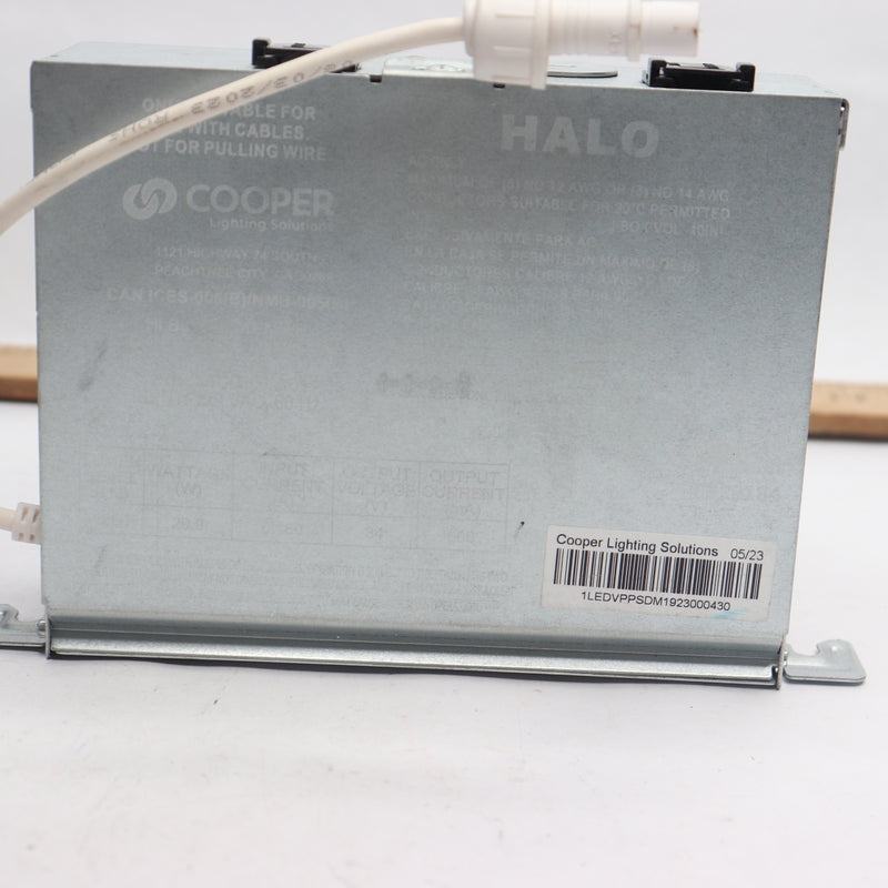 Halo Canless Large LED Recessed Light White 8" HLB8169FS1EMWR - No Light