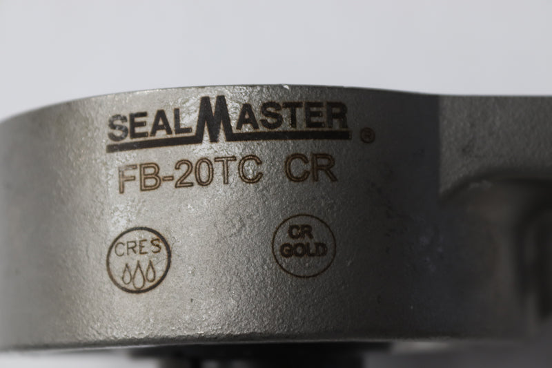 Sealmaster Flange-Mount Ball Bearing Unit 1.25" x 2.37" x 6.12" FB-20TC CR