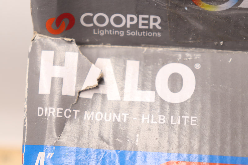 (4-Pk) Halo Ultra Thin Downlights HLBSL4069FS-4PK - Missing 1 Light Power Box