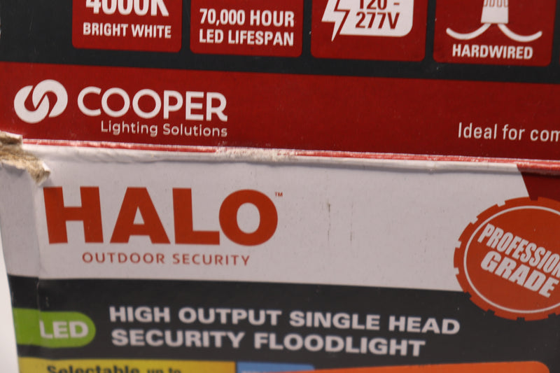 Halo Outdoor Integrated LED Flood Light Bronze 27-Watt TGS5S401MSCB