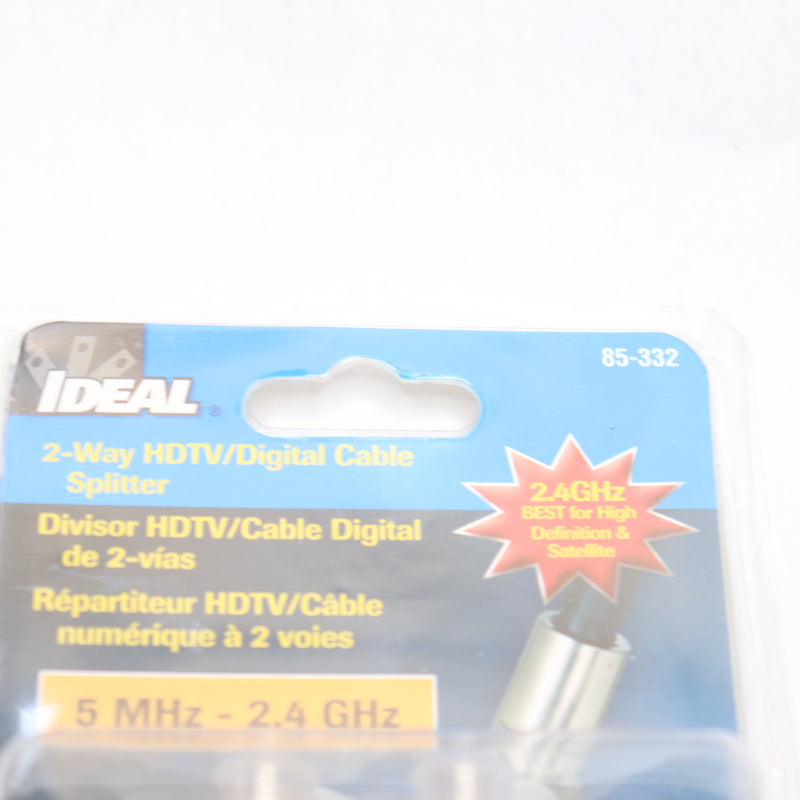 Ideal 2-Way Digital Cable Splitter 2.4 GHz 85-332