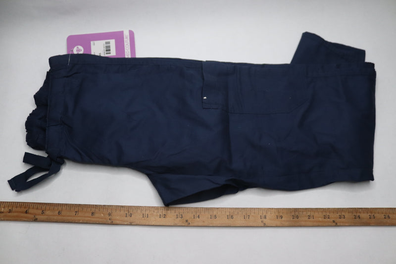 Med Couture Signature MC2 Women's 2 Cargo Pocket Pant Navy X-Small Tall 8741P