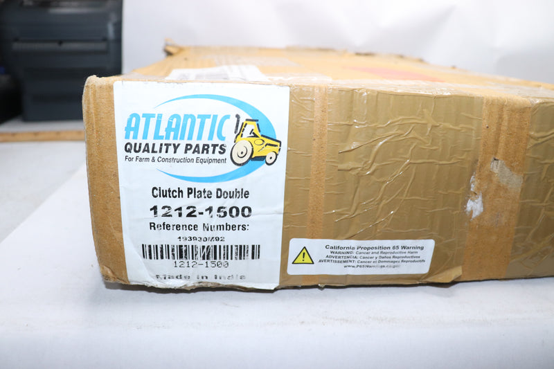 Atlantic Quality Parts Clutch Plate Double 1212-1500