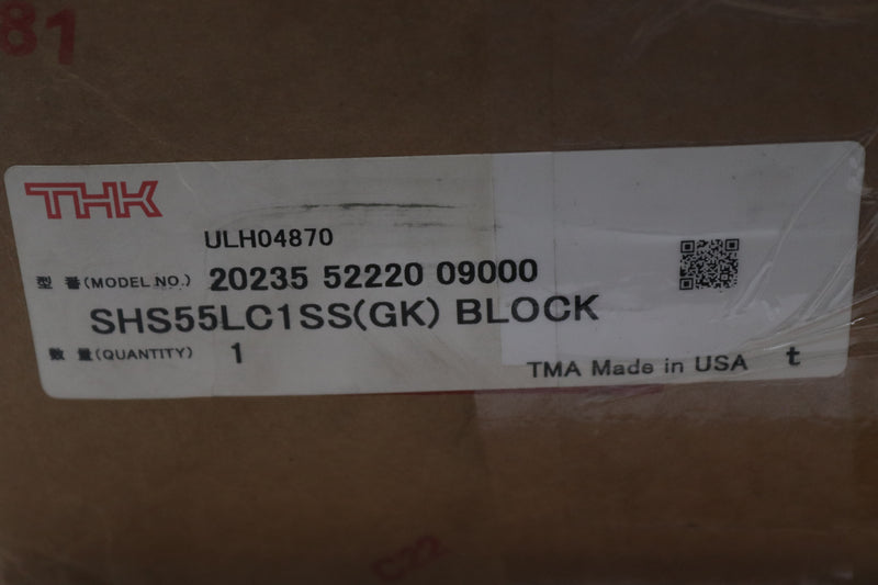 THK Linear Motion Guide Block SHS55LC1SS