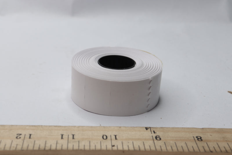 (36-Pk) Blitz Labels Rounded Edges White Paper Permanent Adhesive 21400452