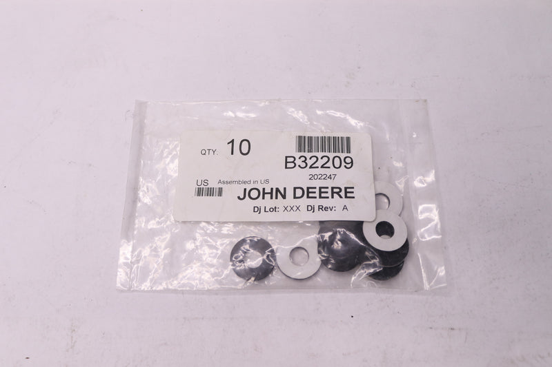 (10-Pk) John Deere Flat Washer Round Black B32209