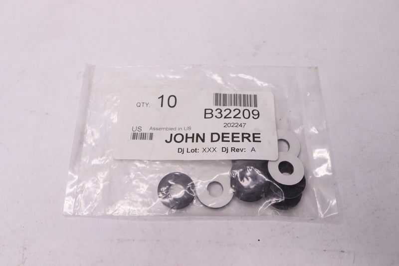 (10-Pk) John Deere Flat Washer Round Black B32209