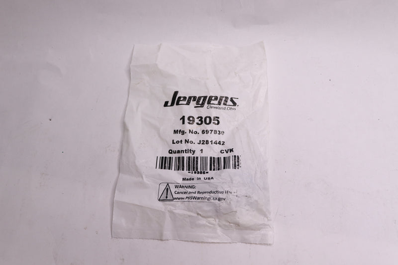 Jergens Flat Foot Low Carbon Steel 5/16-18 Thread x 1-1/4" OD x 3/8" High 19305