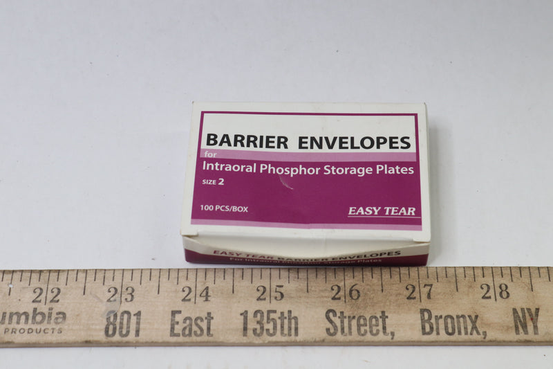 (100-Pk) Plasdent Phosphor Plate Soft Barrier Envelopes