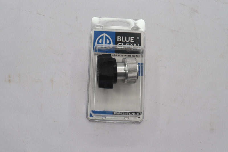Blue Clean Garden Hose Adapter Aluminum PW4221570-R