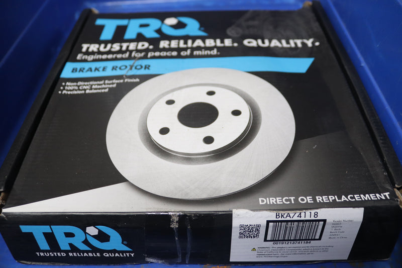 TRQ Brake Rotor BRA74118