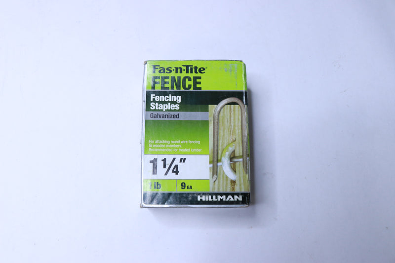 Hillman Hot Dip Galvanized Fence Staples 1-1/4" 1lb 461297