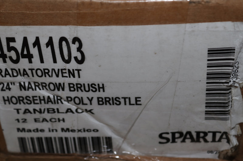 Carlisle Narrow Radiator Horsehair Brush Black 2" 4541103