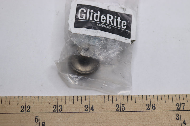 GlideRite Round Ring Kitchen Cabinet Knob Weathered Nickel 1-1/8" 5096-WN-1
