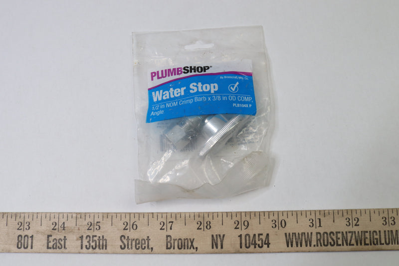 PlumbShop Nominal Crimp Barb 1/2" x 3/8" OD PLB10XP