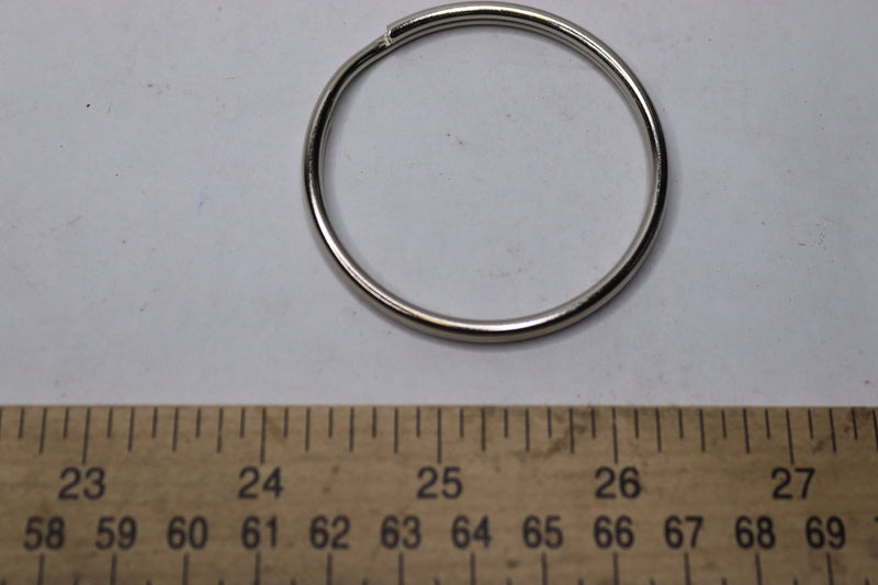 Spring Tempered Steel Split Key Ring
