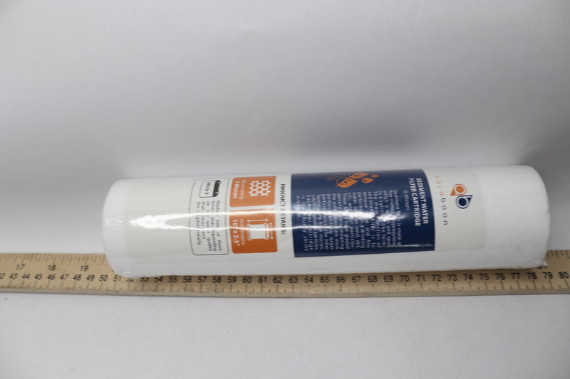 Aquaboon Sediment Water Filter Replacement Cartridge 5 Micron 10" WFPFC5002