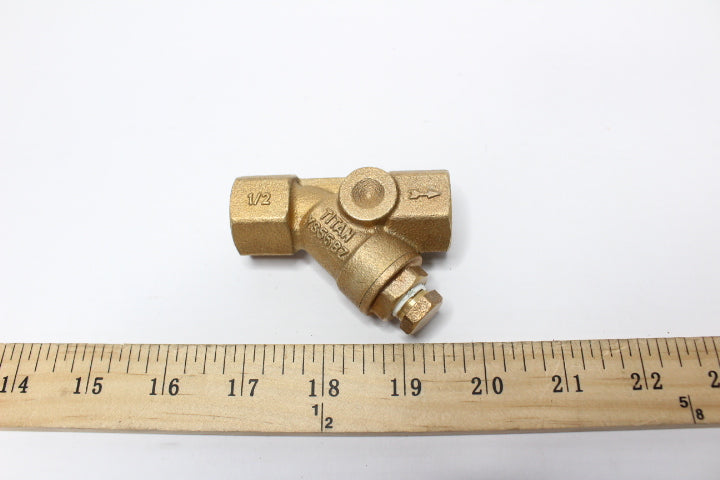 Titan Wye Strainer Bronze 1/2" NPT YS 55-BZ