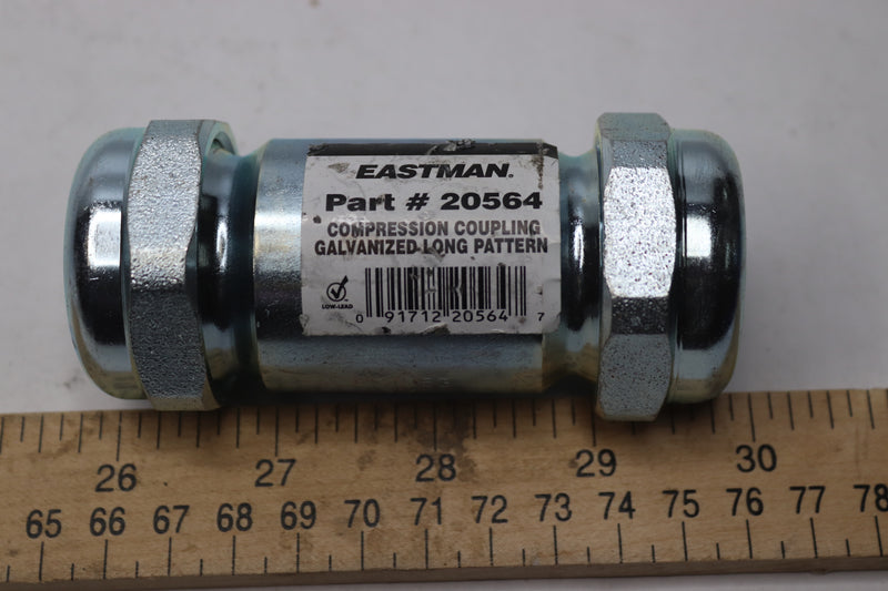 Eastman Compression Coupling Gray 1.5" x 1.5" x 3.2" 20564